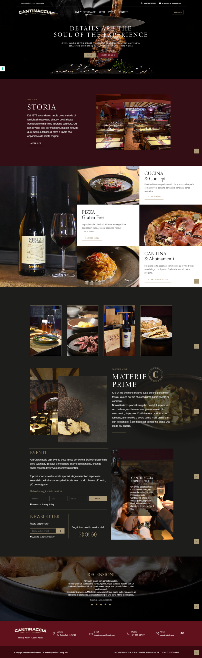 Sitio de Cantinaccia Ristorante
