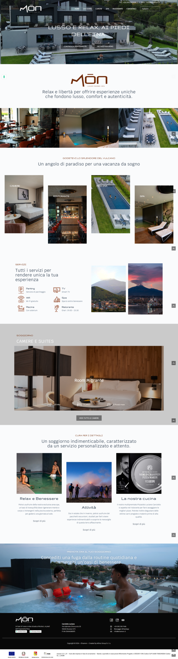 Sitio de MON Luxury Rooms