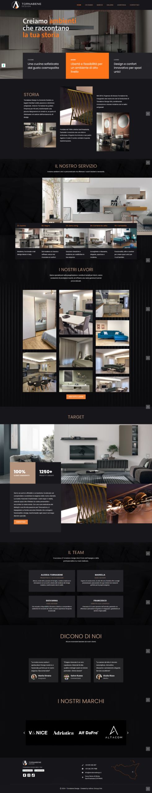 Sitio de Tornabene Design